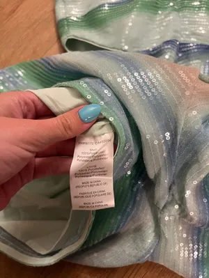 HUTCH BY ANTHROPOLOGIE Striped Sequin Romper thumbnail 6