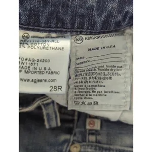 AG Adriano Goldschmied The Stilt Cigarette Leg‎ Jeans Womens 28R thumbnail 9