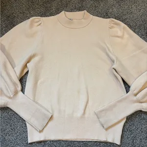 Zara Puff Sleeve Sweater thumbnail 1