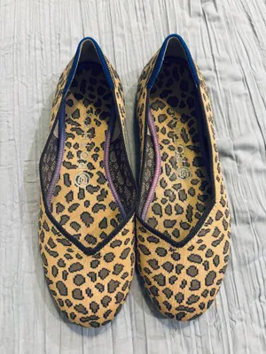 Rothy's Flats Round Toe Leopard Print thumbnail 2