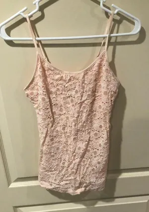 Floral Lace Tank Top thumbnail 1