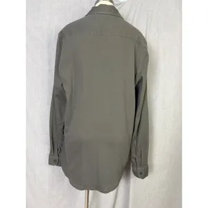 Civil‎ Society Olive Shirt Jacket XL Soft Brushed Stretch Twill Utility Layer thumbnail 2