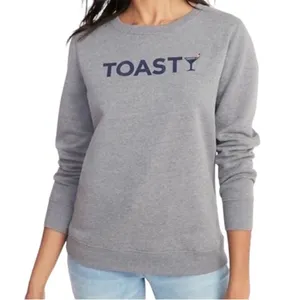 🎀 3/$20 Old navy large grey toasty crewneck sweatshirt thumbnail 2