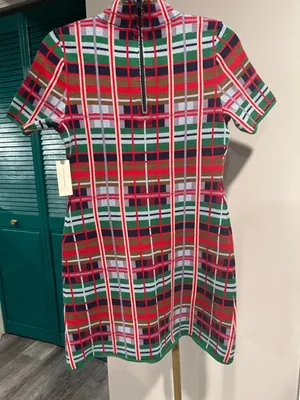 Anthropologie NWT The Nina Short-Sleeve Mock-Neck Mod Sweater Mini Dress thumbnail 7