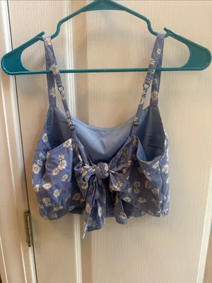 Hollister Blue Daisy Print Cami Tank thumbnail 2