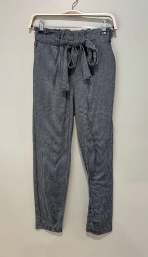 Paperbag pants (S) Black thumbnail 1