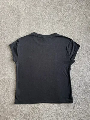 Z Supply Black Star Embroidered Short Sleeve Tee thumbnail 3