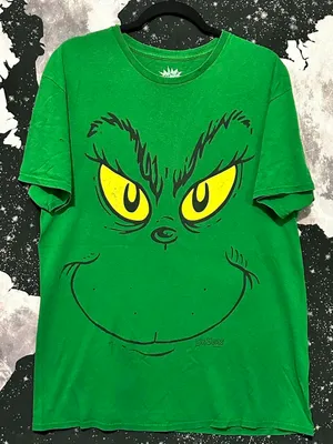 Dr. Seuss’ The Grinch Big Face Shirt thumbnail 1