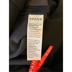 SPANX leggings blue velvet women’s size large thumbnail 4
