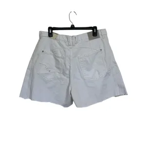NWT Flawed Free People We the Free White Denim Good Luck Mid Rise Shorts 31 thumbnail 2