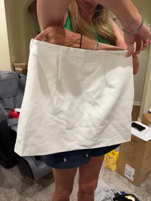 White skirt with bows thumbnail 5