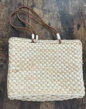 | seaside, sequin, straw, shoulder bag thumbnail 10