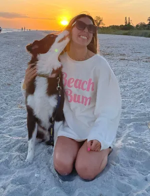 Beach Bum Corded Crew Size M thumbnail 1