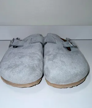 Maurices SuperCush Chloe Closed Toe Footbed Clogs Light Blue Buckle thumbnail 3