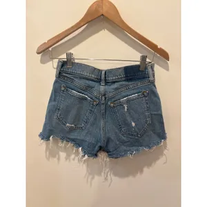 Abercrombie Fitch Curve Love The Mom Short Mid Rise D Jean Shorts‎ Size 25 thumbnail 3