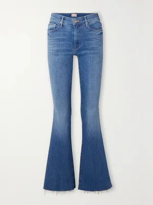Mother the weekender fray a groovy kind of love jeans thumbnail 7