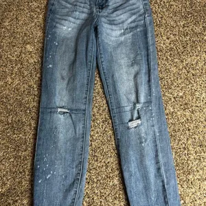 JUDY BLUE Jeans Shredding Up My Life Relaxed Fit Distressed Style JB8273MD 26 thumbnail 14