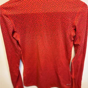 Nike Red and Black‎ Dotted Half-Zip Top. Nike pro dri fit. thumbnail 7