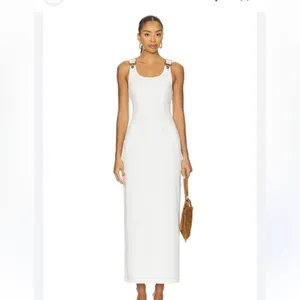 Lioness white denim dress thumbnail 2