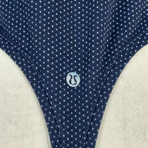 Lululemon SZ 10 ? Cool Racerback II Tank Top Pacific Pointe Jacquard Onyx Blue thumbnail 6