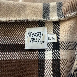 Princess Polly Brown Plaid Lightweight Jacket thumbnail 7