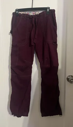 Kathy Peterson Pants Koi cargo s Red thumbnail 1