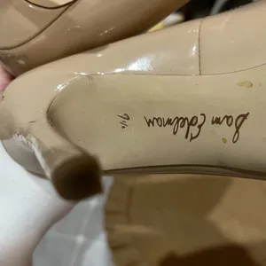 Sam Edelman Patent Nude Pointed Toe Pumps Heels Sz 7.5 thumbnail 7