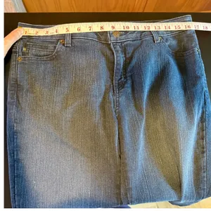 MICHAEL KORS Womens Blue Denim Jeans‎ Size 10 Skinny Stretchy Fit Mid Rise thumbnail 7