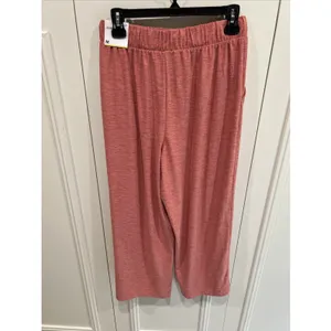 Old Navy Active Go Dry Pull On Pants Coral Wide Leg Relaxed Travel Athleisure thumbnail 4
