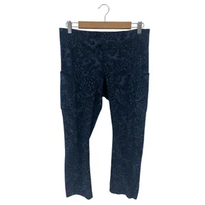 Lululemon Speed Up Crop 21 Luxtreme Mach Blue Black 10‎ thumbnail 2