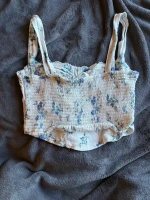 Floral Corset Top Altar'd State thumbnail 2