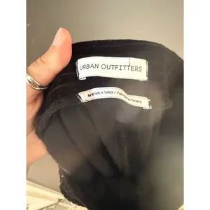 Urban Outfitters Black Corduroy Flare Pants High Rise‎ Stretch Size M/M Boho thumbnail 9