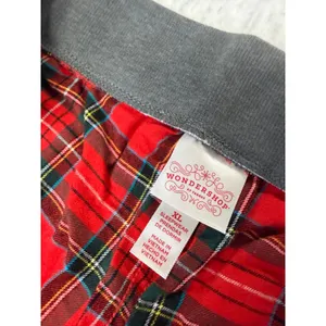 Wondershop Target Red Plaid Holiday Pajama Pants XL NWT Jogger‎ Sleepwear Womens thumbnail 5