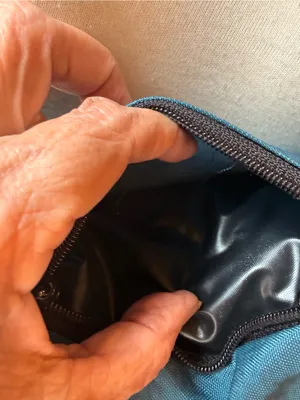 Women’s Teal Sling Waist Bag thumbnail 3