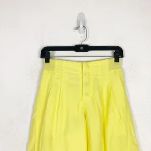 Free People Mesmerize Me Cargo Pants Size XS Yellow Comfort High Rise Gorpcore thumbnail 5