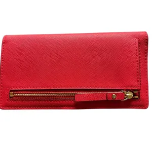 Kate Spade Saffiano Pink Leather Bi Fold Wallet thumbnail 3