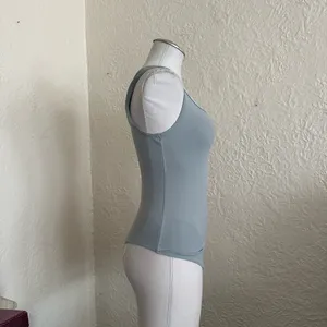 Abercrombie and Fitch Pastel Green Blue Bodysuit Medium thumbnail 4