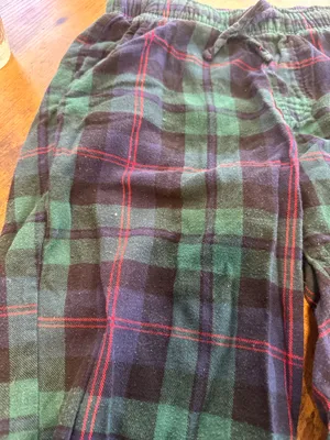 old navy plaid pajama pants thumbnail 3