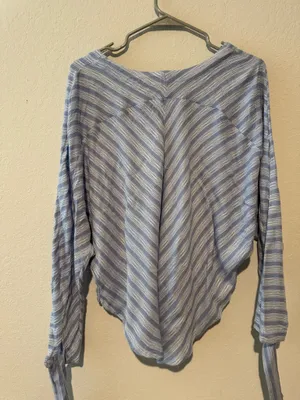 Free People Morning Striped Dolman Sleeve Top thumbnail 4