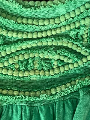 Anthropologie Akemi + Kin Green Boho Sleeveless Cami Peasant Top Size Small thumbnail 11