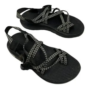 Chaco ZX/2 Dual Strap Classic Black/White Sandal Size 7 thumbnail 5