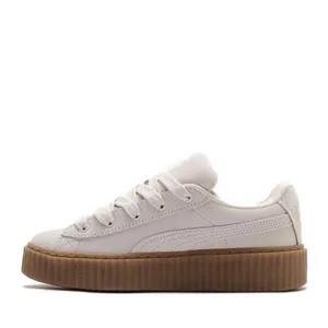 Puma Women's White‎ and Tan Sneakers thumbnail 3