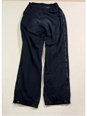 Vintage Patagonia Women’s 12 Full Side Zip Ski Snowboard Shell Pants Black Laven thumbnail 9