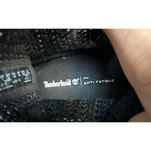 Timberland Black Lace Up Combat Boots Textured Shaft Chunky Sole Women's Size 7 thumbnail 12