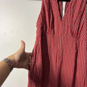 MAEVE Women's Red patterned jumpsuit SIZE 2 thumbnail 3