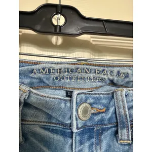 American Eagle Outfitters Distressed Light‎ Wash Jeggings Womens Size 4 Reg thumbnail 2