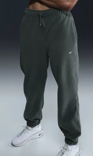 Nike Therma-FIT One Women’s Loose‎ Fleece Pants Green Sweatpants Size Medium thumbnail 1