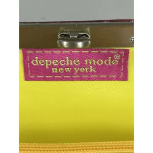 Depeche Mode Y2K Snake Print Clutch Wallet Vegan Leather Mob Wife thumbnail 6