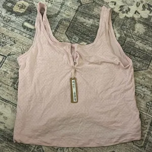 Skims (G1) MICRO pointelle tank NWT BABY PINK 2X/3X thumbnail 1