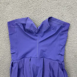 Lululemon Side Pleat High Rise Tennis Skirt Skort Charged Indigo Women's 6 thumbnail 3